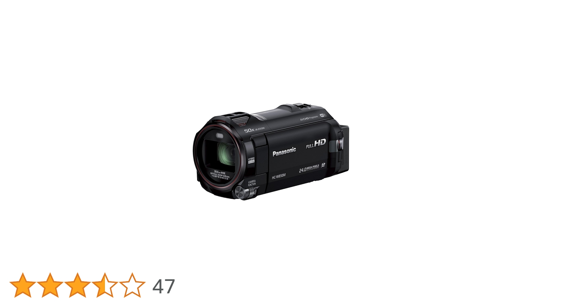 Amazon.co.jp: パナソニック デジタルハイビジョンビデオカメラ 内蔵